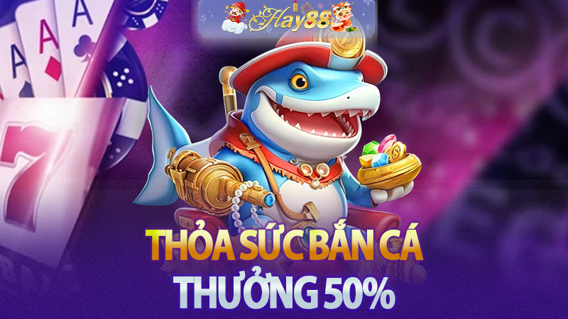 Công viên đại dương thỏa sức bắn cá thưởng lên đến 50%
